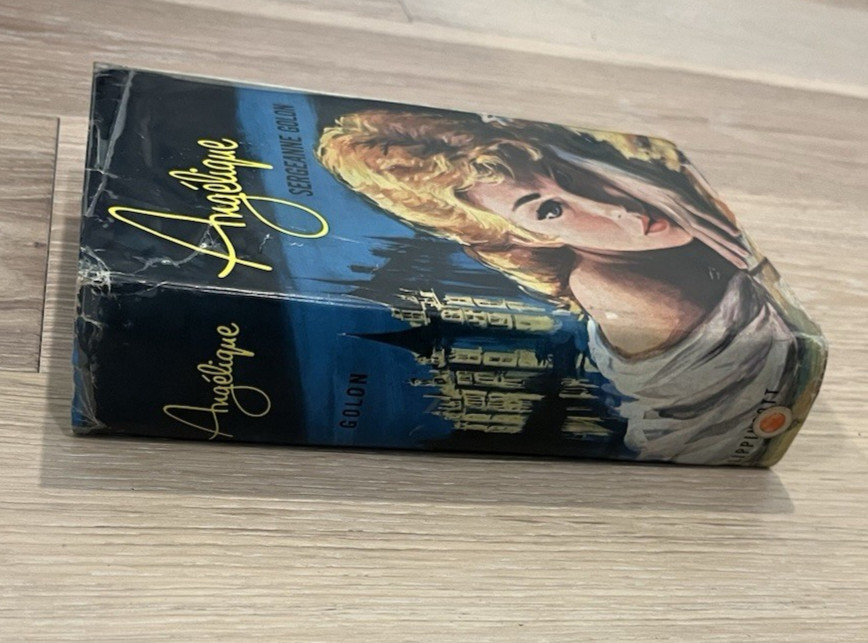 Angelique By Sergeanne Colon Vintage French Romance Novel 1958