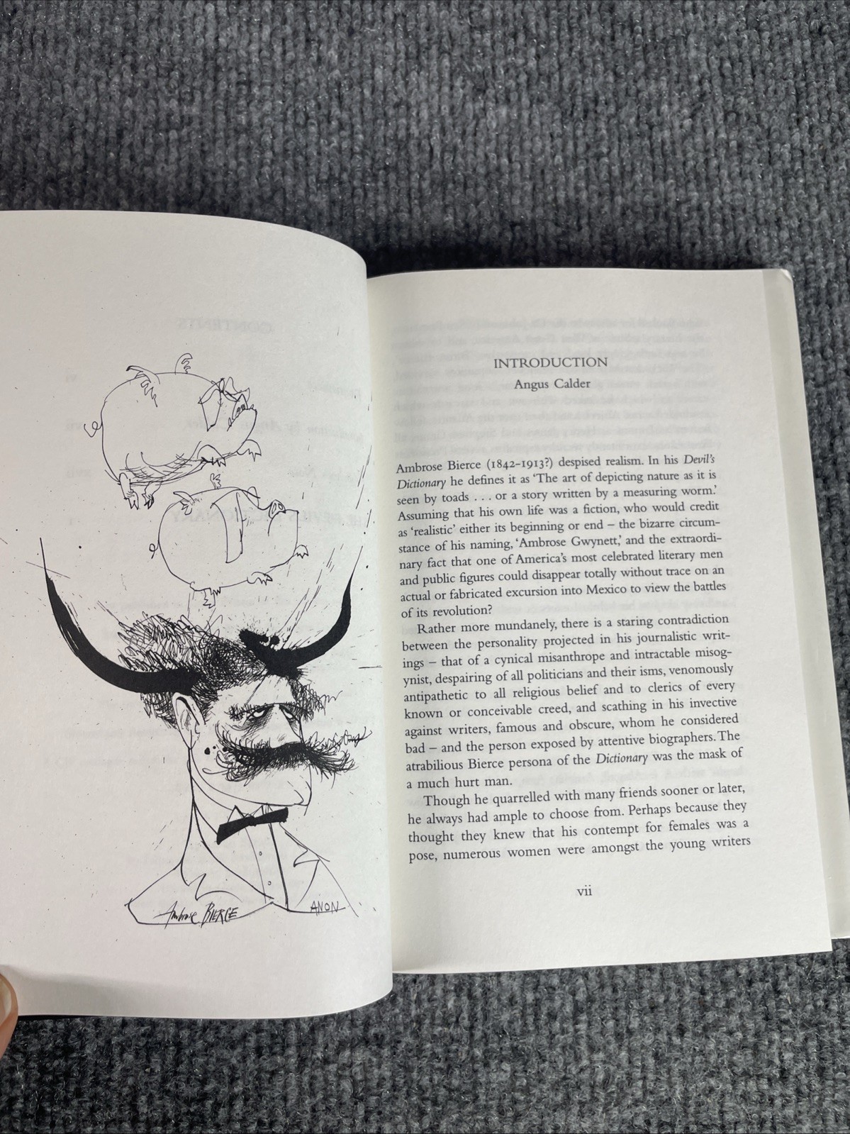 The Devil’s Dictionary by Ambrose Bierce Ralph Steadman HCDJ