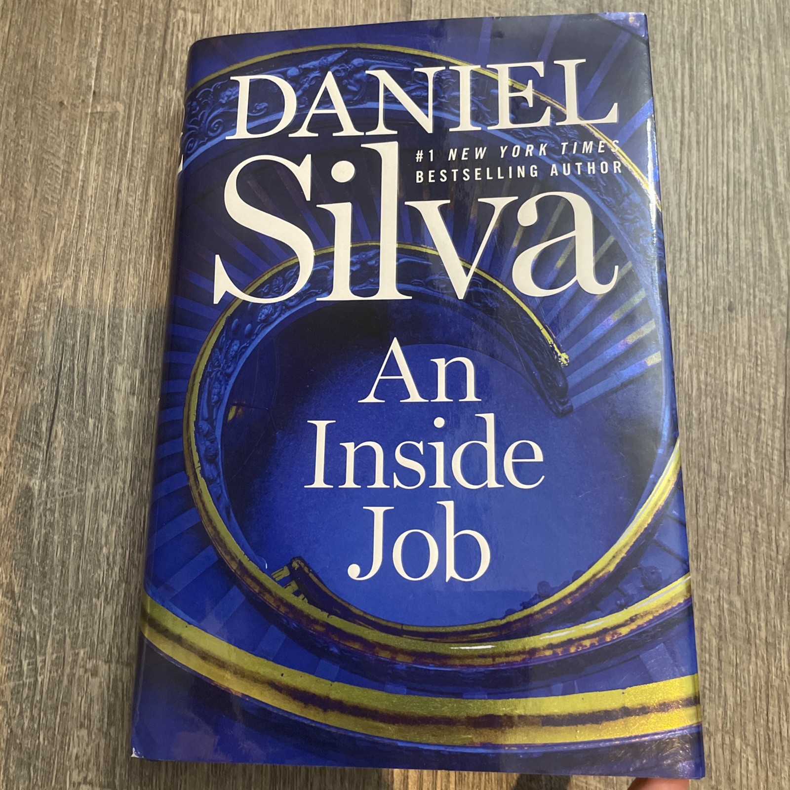 SIGNED First Edition – Inside Job : A Novel by Daniel Silva (2025, Hardcover/DJ)