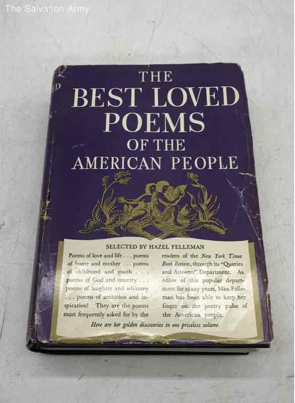 Vtg The Best Loved Poems Of The American People By Hazel Felleman Hardcover Book