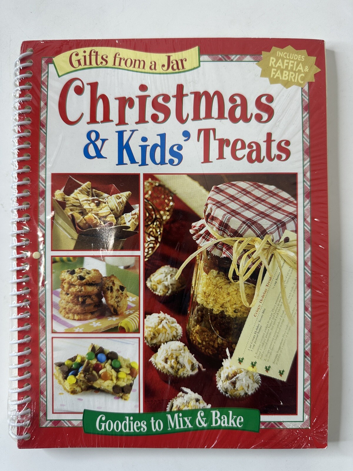 🟢 Gifts From A Jar: Christmas & Kids Treats spiral bound book 2005 gift ideas