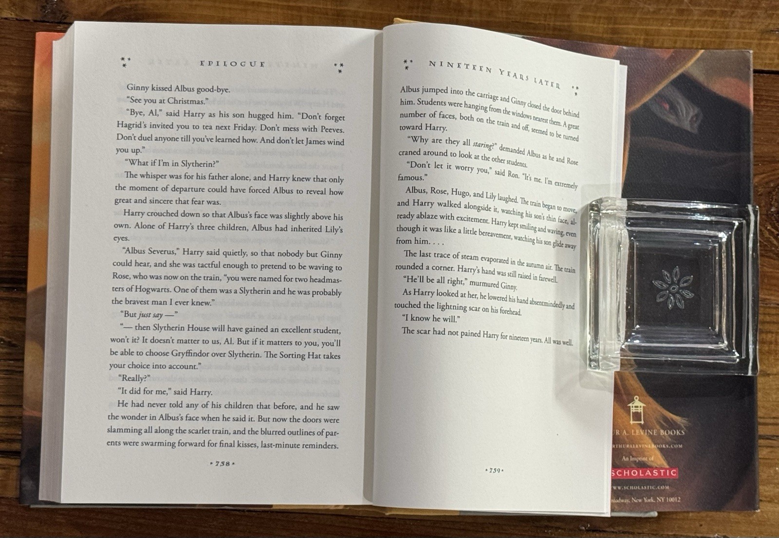RARE HARRY POTTER And The Deathly Hallows-1st ed/1st printing-*759 Page Error