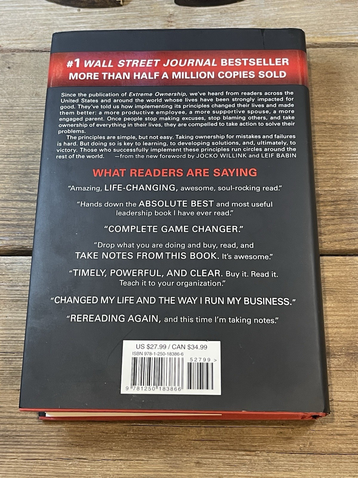 Extreme Ownership -How U.S. Navy SEAL 2ND ED 1ST Print Jocko Willink, Leif Babin