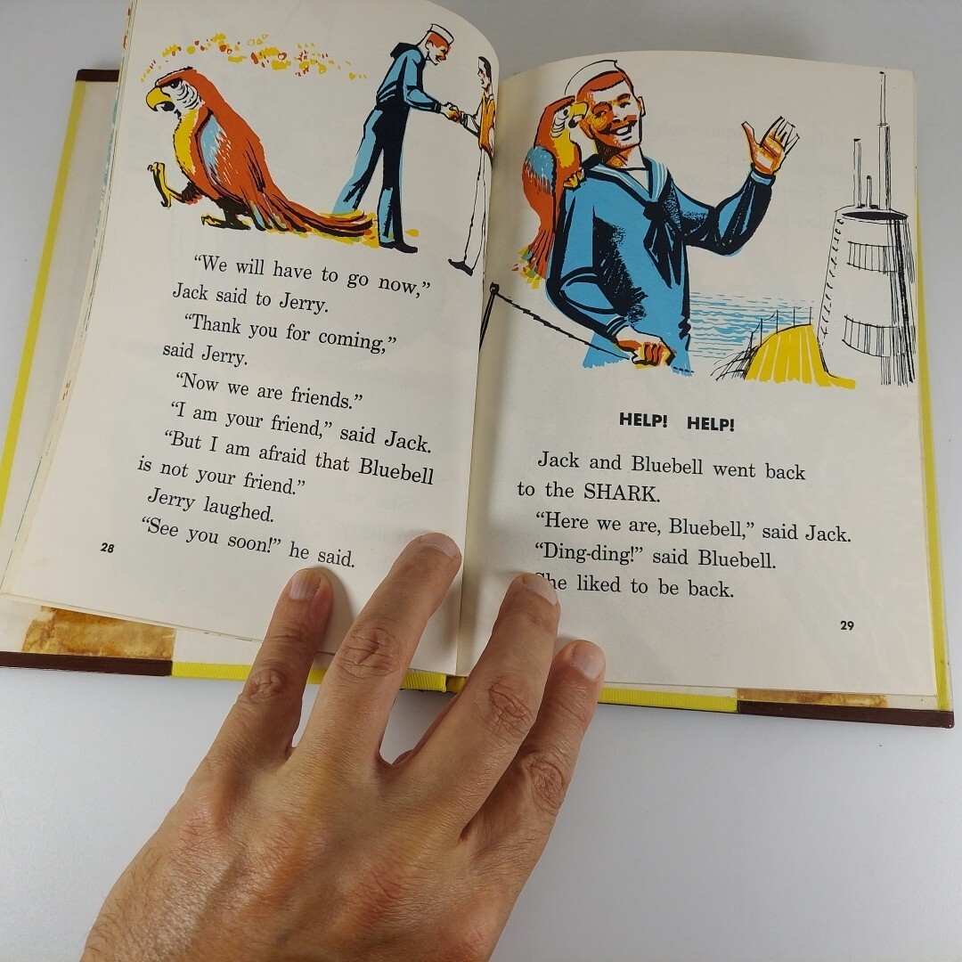 Sailor Jack And The Jet Plane by Selma & Jack Wassermann 1962 HC Ex-Library