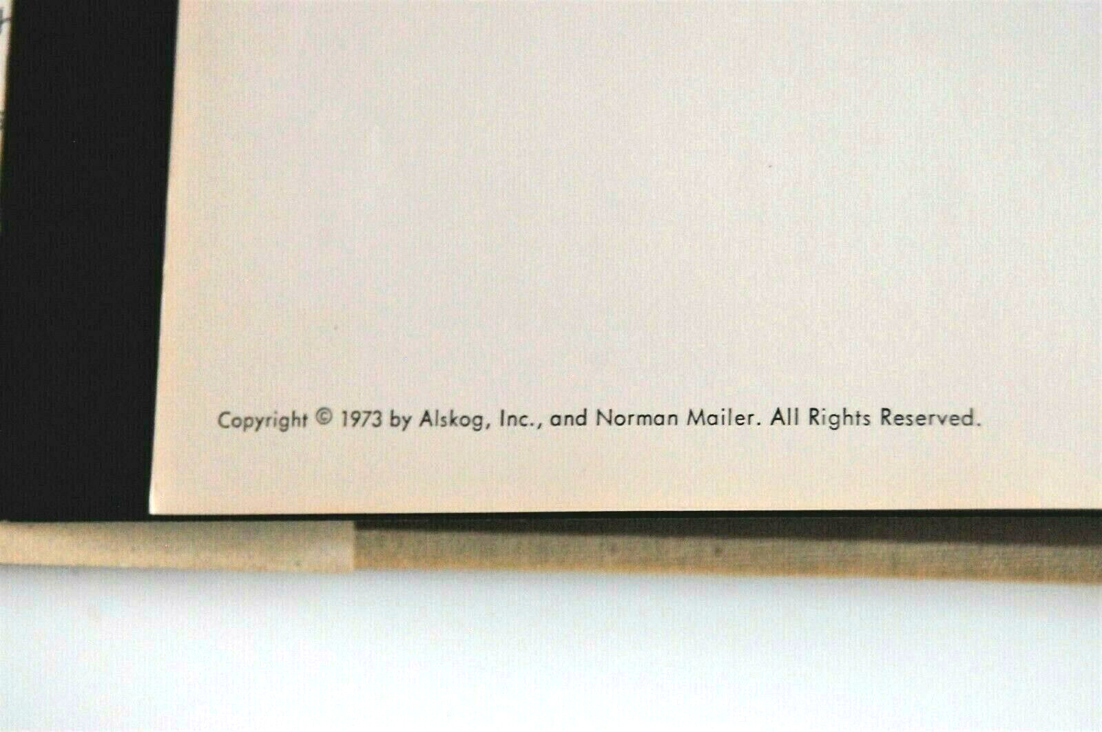 MARILYN: A BIOGRAPHY by Norman Mailer Hardcover 1973 First Printing