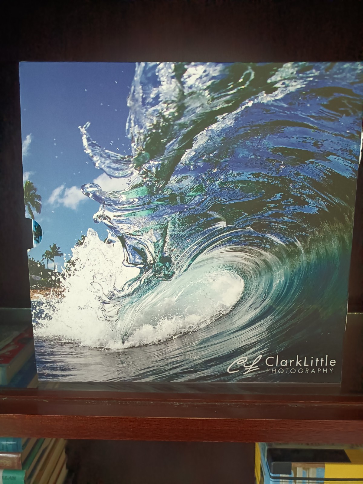 Clark Little: Art of Waves_Collector’s Edn_HCDJ_Slipcase_Numbered_2 x Plates