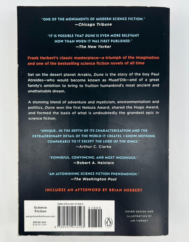 Dune – Frank Herbert | Paperback | Very Good