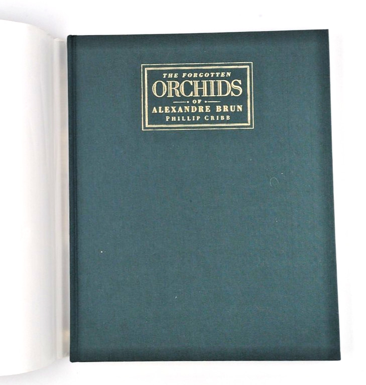 The Forgotten Orchids Of Alexandre Brun Hardcover Book 159 Pages 1992