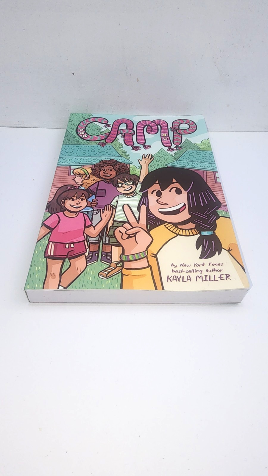 Camp Kayla Miller Graphic Novel Hardcover Excellent Condition
