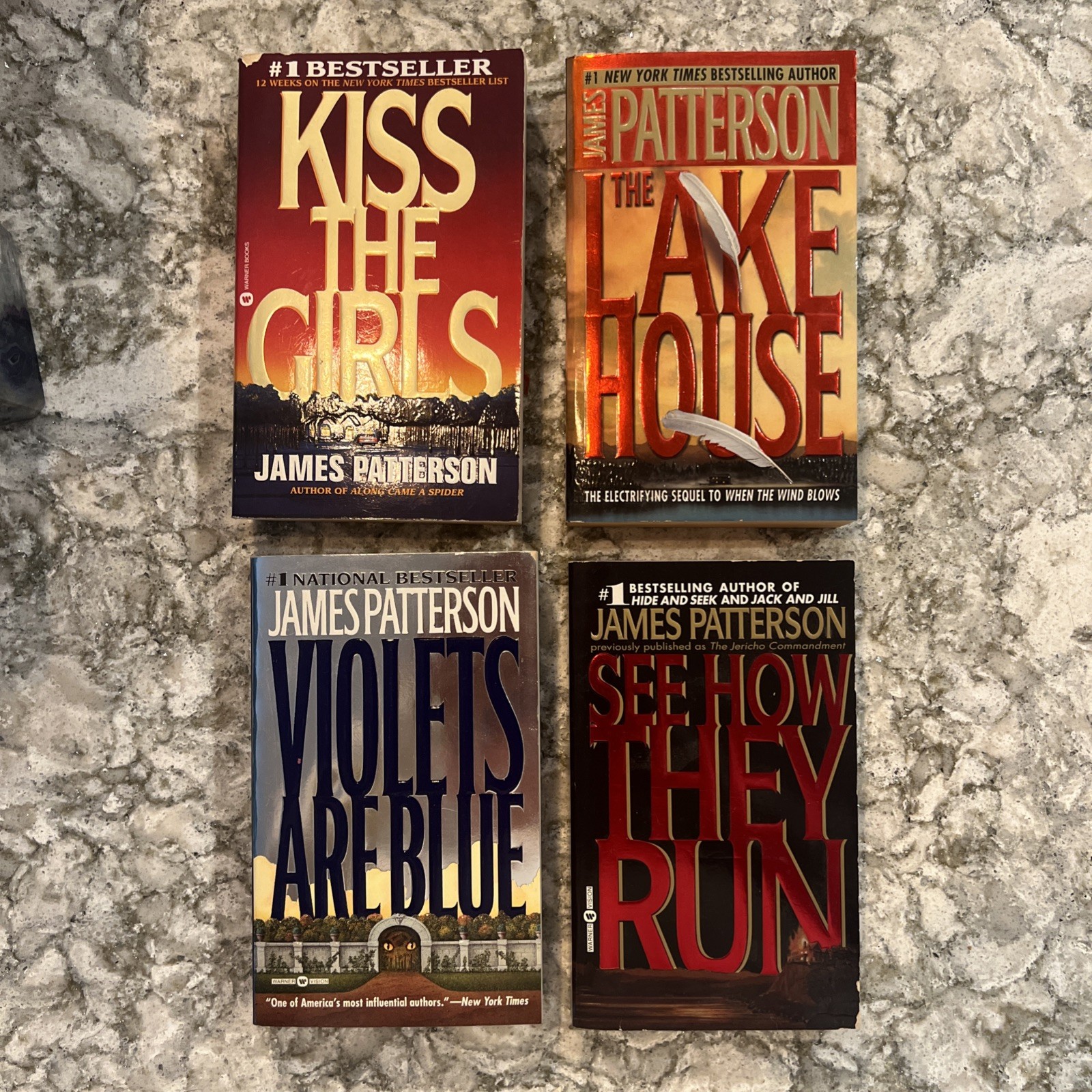 Lot of 23 James Patterson Paperback Books Random Mix Mixed Titles