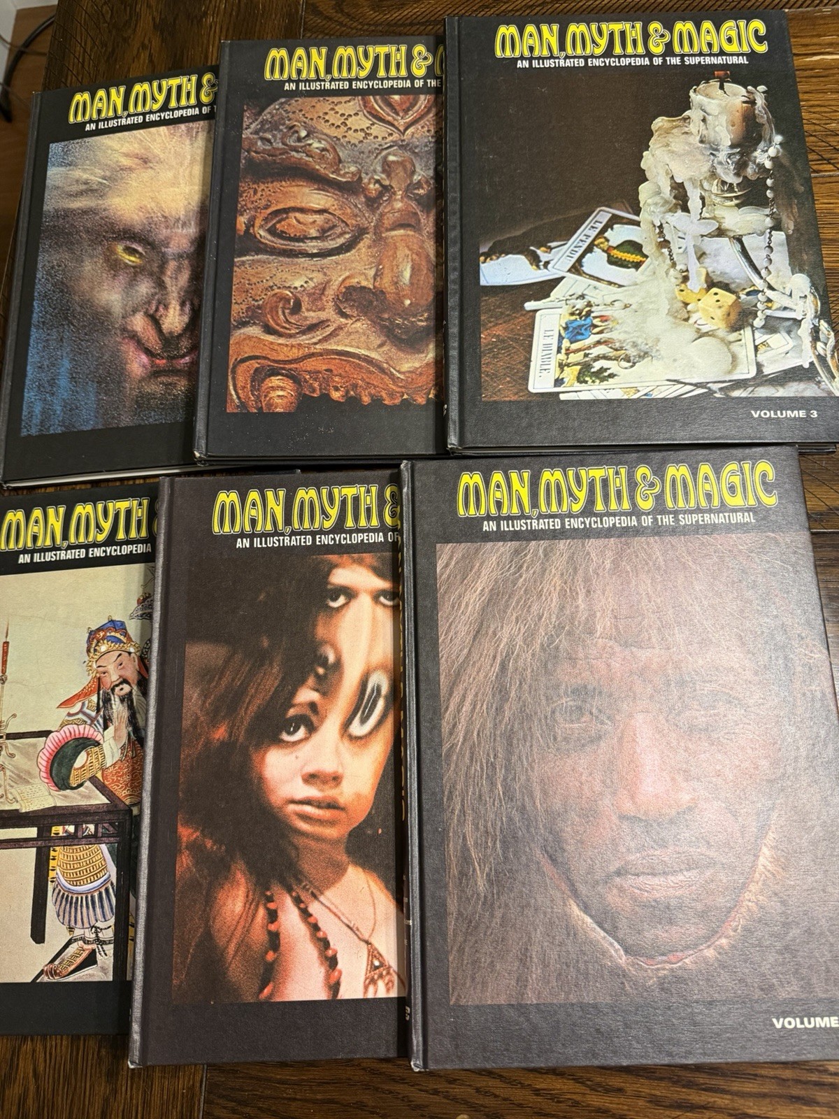 Man Myth & Magic 24 Volume Complete Set Illustrated Encyclopedia Supernatural