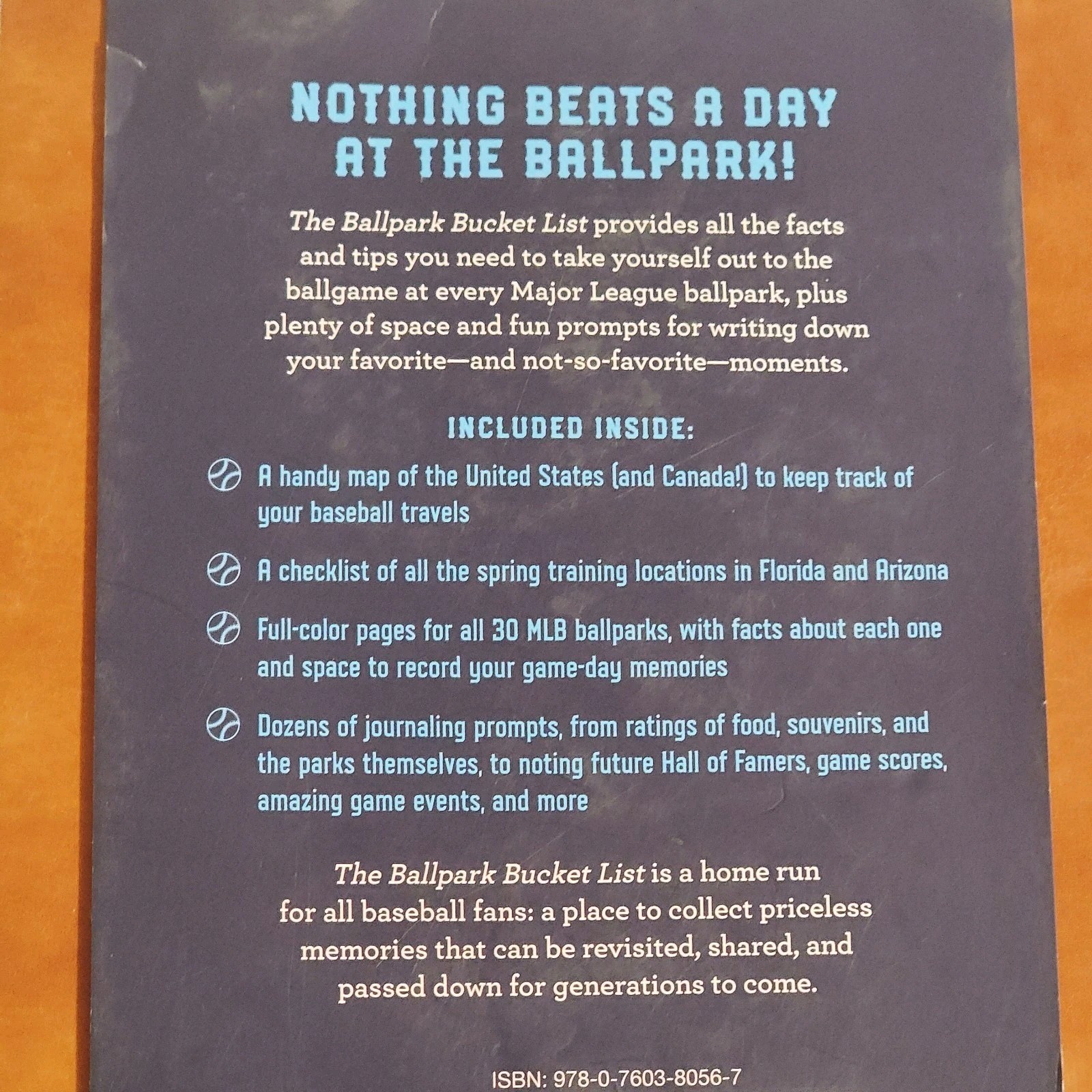 The Ballpark Bucket List Take This Out To The Ballgame! MLB Parks Scorecard