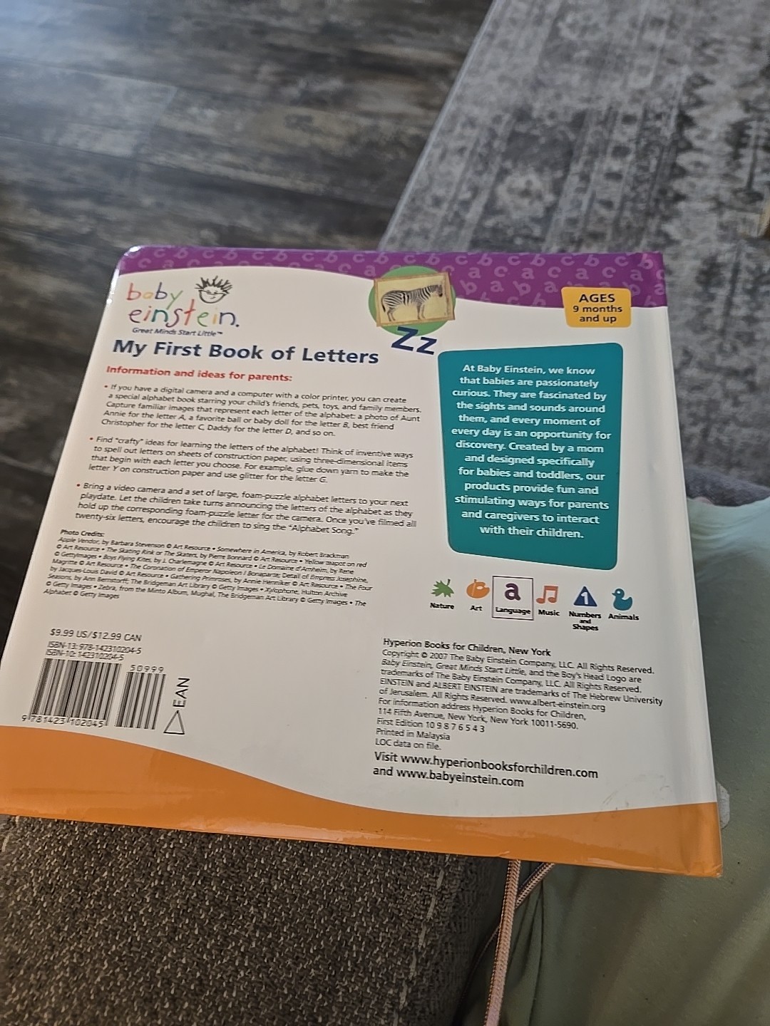 My First Book of Letters by Disney Book Group Staff and Julie Aigner-Clark…