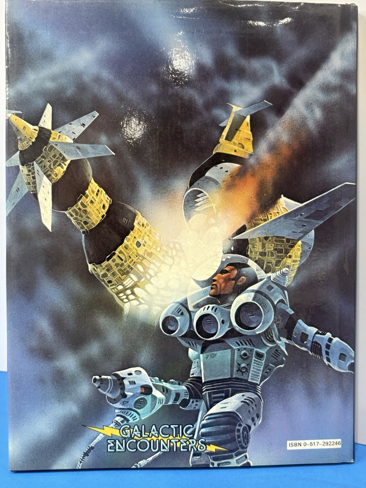 VTG Star Quest Galactic Encounters Steven Caldwell 1980s Sci-Fi Art Hardcover DJ