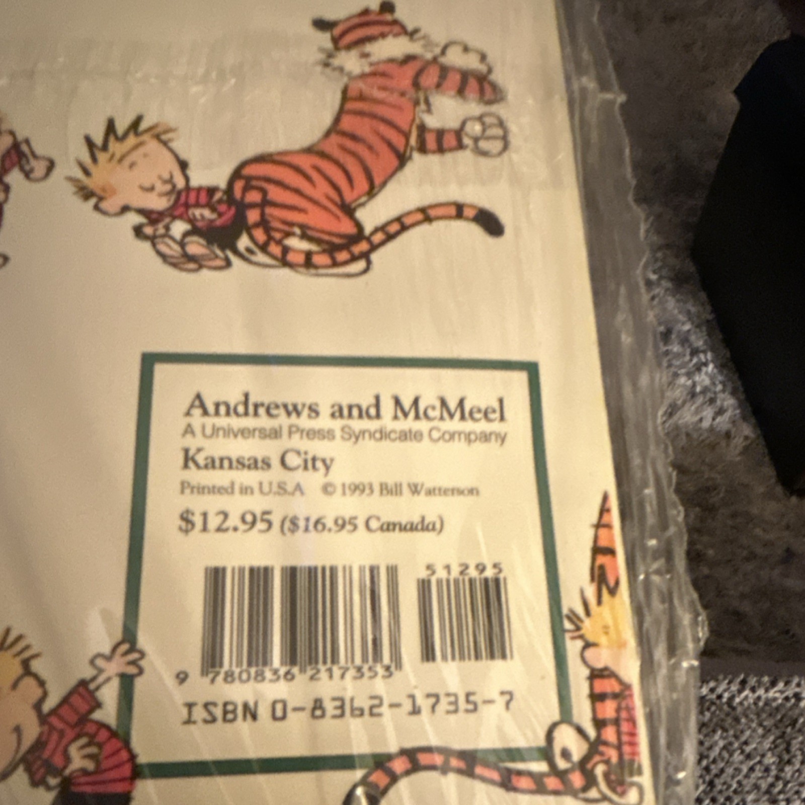 Bill Watterson The Days Are Just Packed Paperback Calvin and Hobbes Comic Book