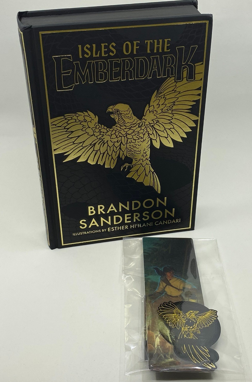 Isles of the Emberdark Brandon Sanderson Dragonsteel Ed. 1/1 w/ Bonus Swag