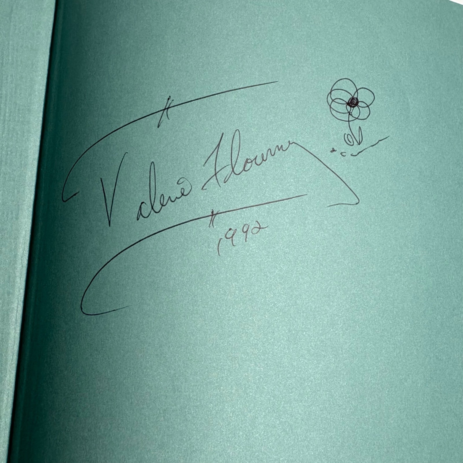 Vintage The Patchwork Quilt Valerie Flournoy Signed Hardcover Book GOOD