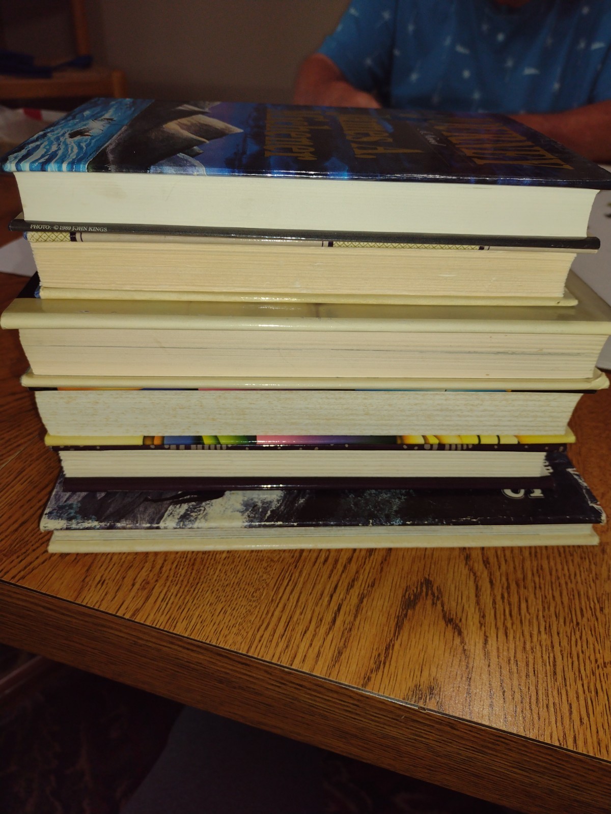 Lot Of 6 1988-1989 Novels. HC Very Good Condition.