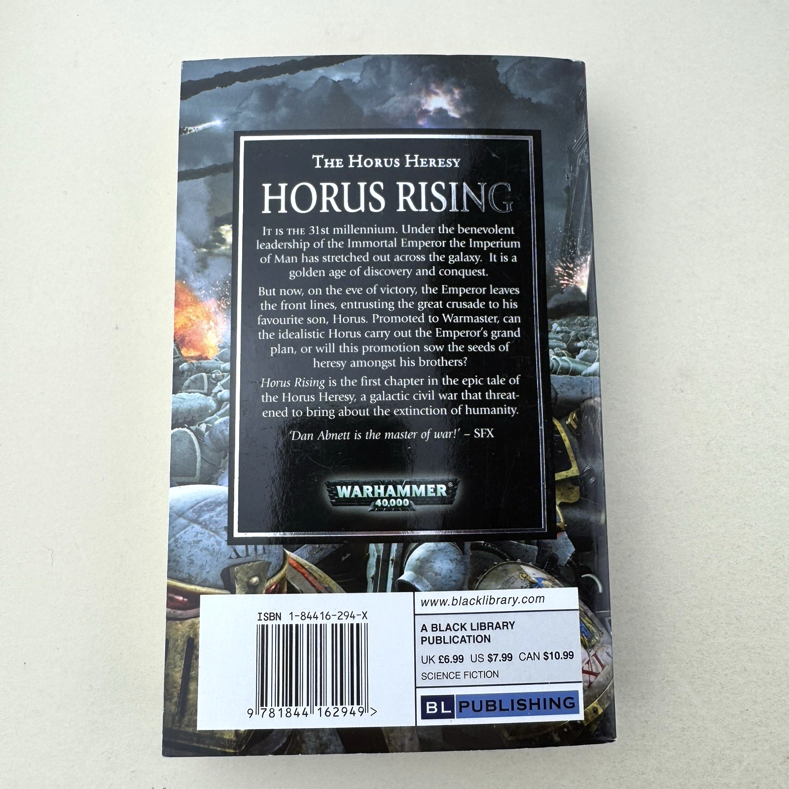 Horus Rising + False Gods Warhammer 40K Horus Heresy 1-2 Paperback Lot MMPs