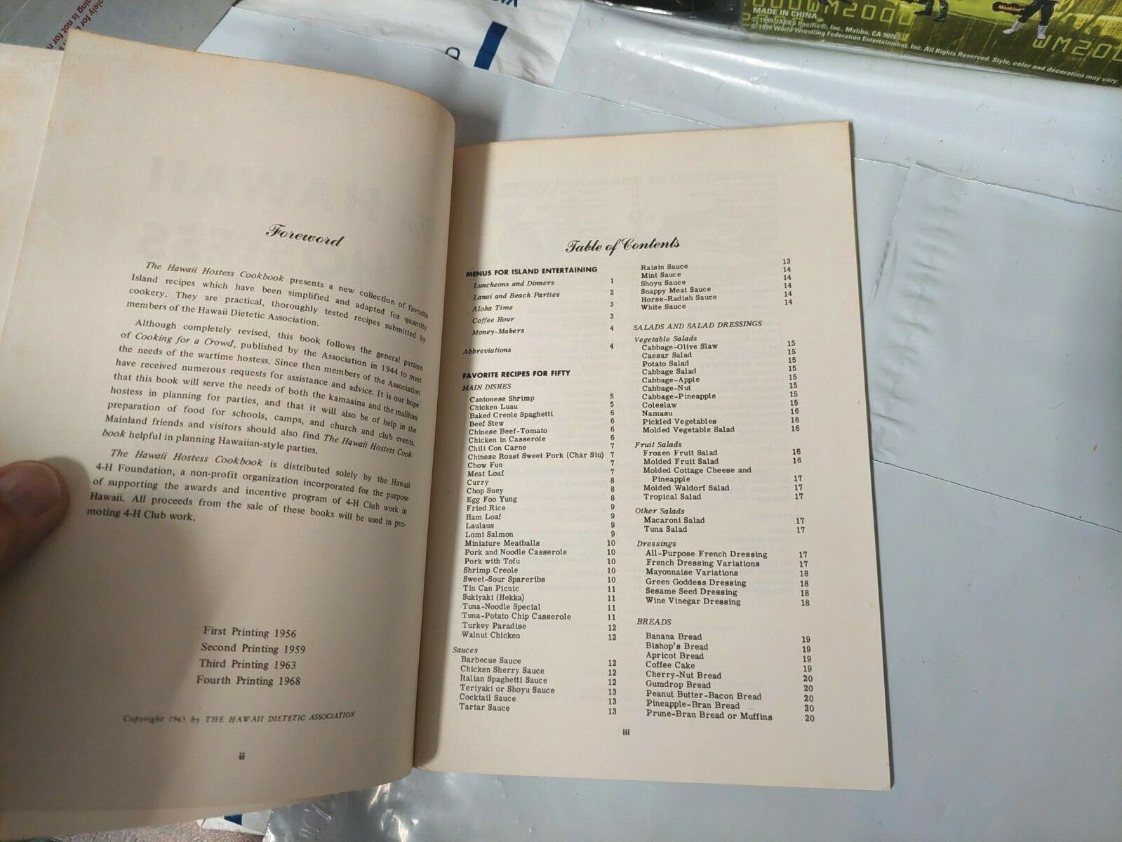Hawaii Cookbook SC The Hawaii Hostess Cookbook 1968 44 pages