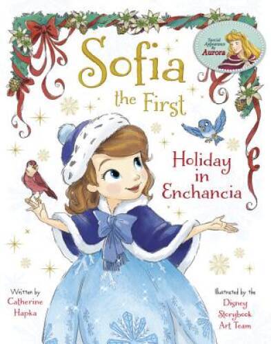 Sofia the First Holiday in Enchancia – Hardcover – VERY GOOD