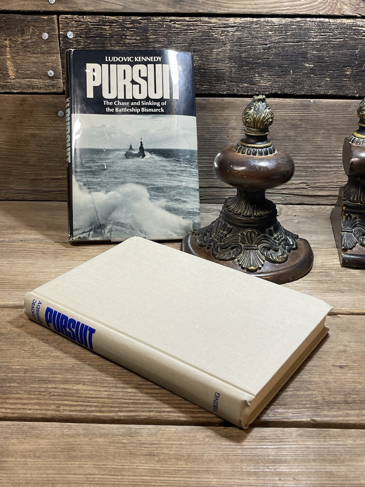 PURSUIT, THE CHASE & SINKING OF THE BATTLESHIP BISMARCK BY LUDOVIC KENNEDY 1974
