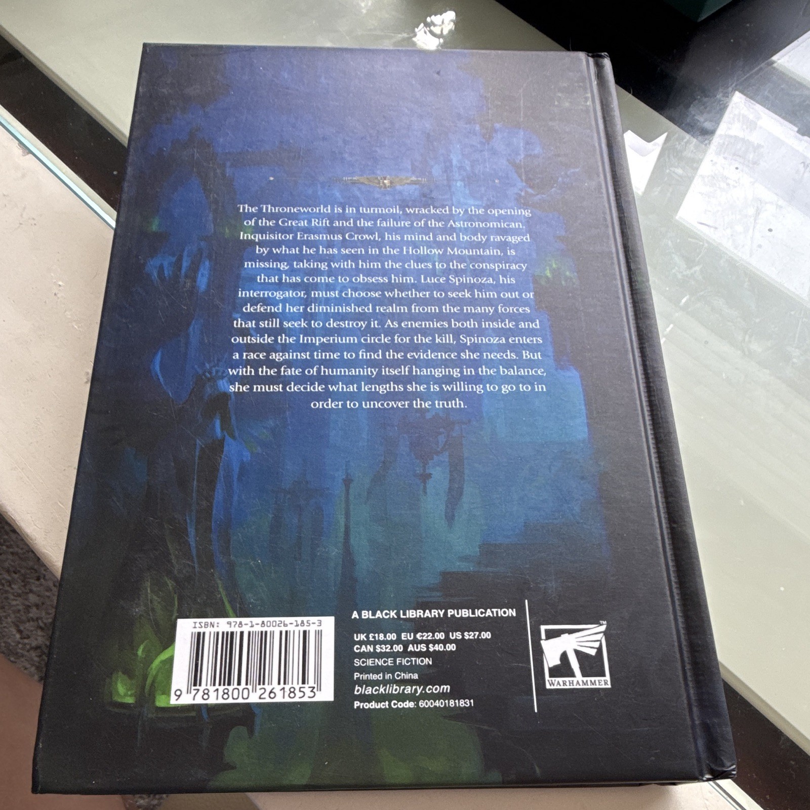 Warhammer 40,000 Vaults of Terra The Dark City Chris Wraight Hardcover 2019