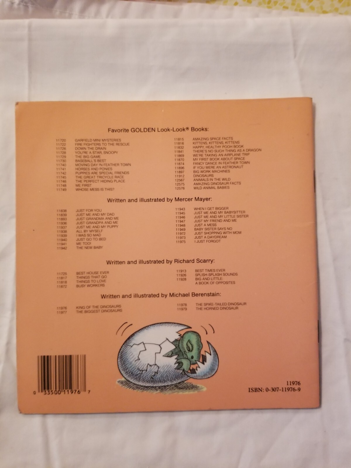 VINTAGE King of the Dinosaurs: Tyrannosaurus Rex By Michael Berenstain