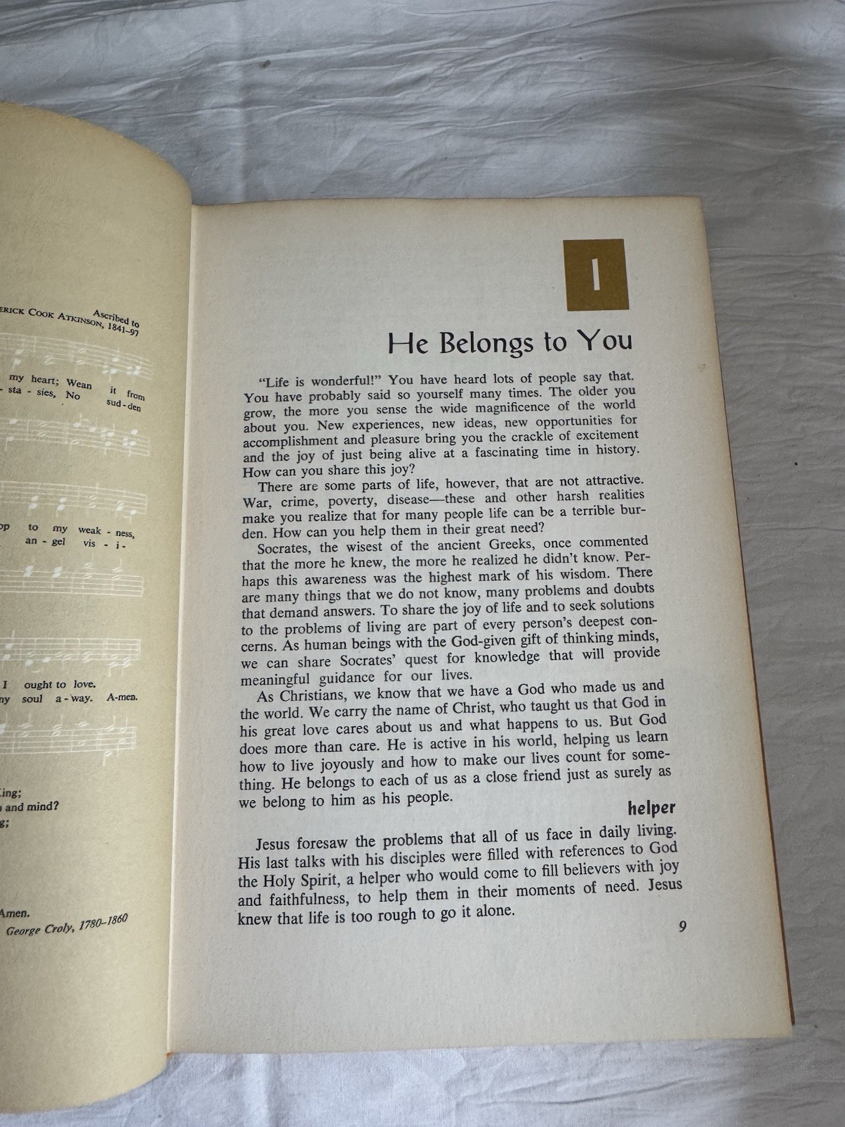 I Believe In The Holy Spirit and The Church Hardcover Book Robert W Stackel 1966