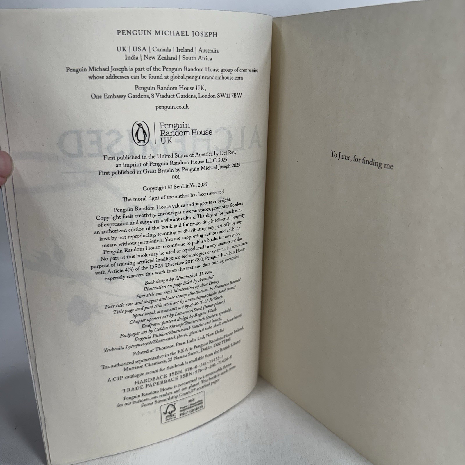 Alchemised by SenLinYu Paperback Sprayed Edges 2025