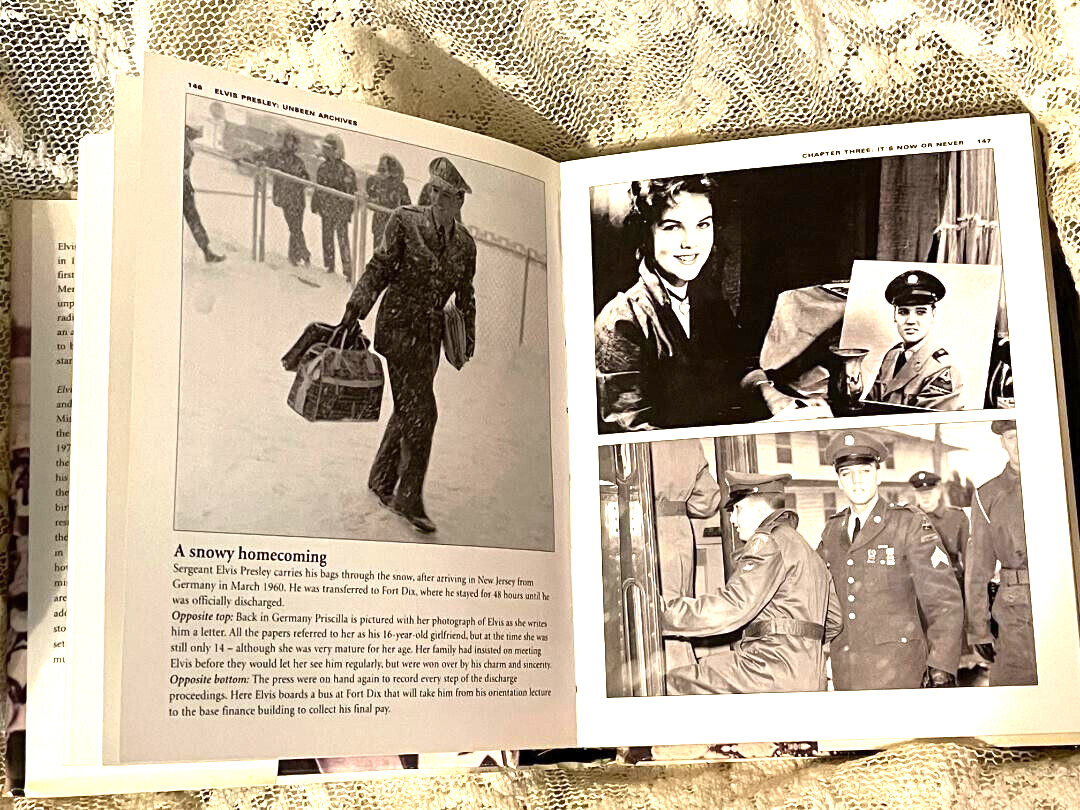 “Elvis Presley Unseen Archives” Hardcover, by Marie Clayton, 383 pages, 2003