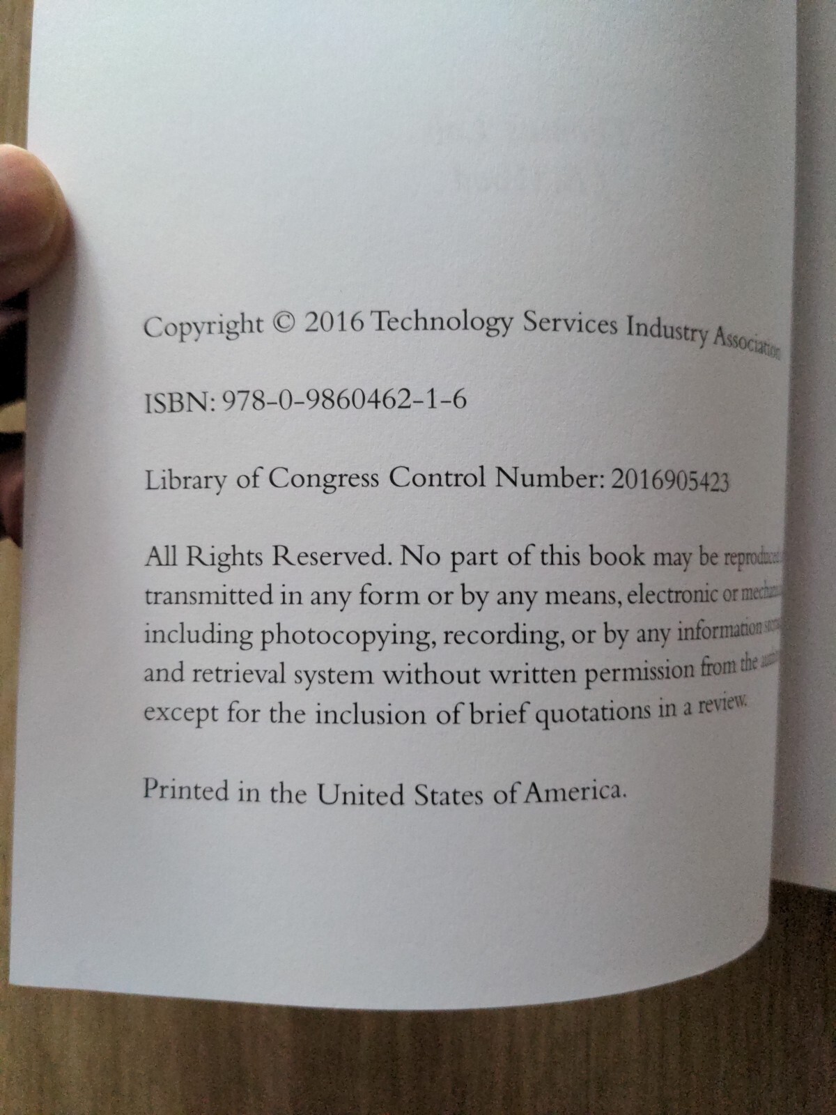 ARC – Technology-As-a-Service Playbook , by Thomas Wood, Uncorrected Proof