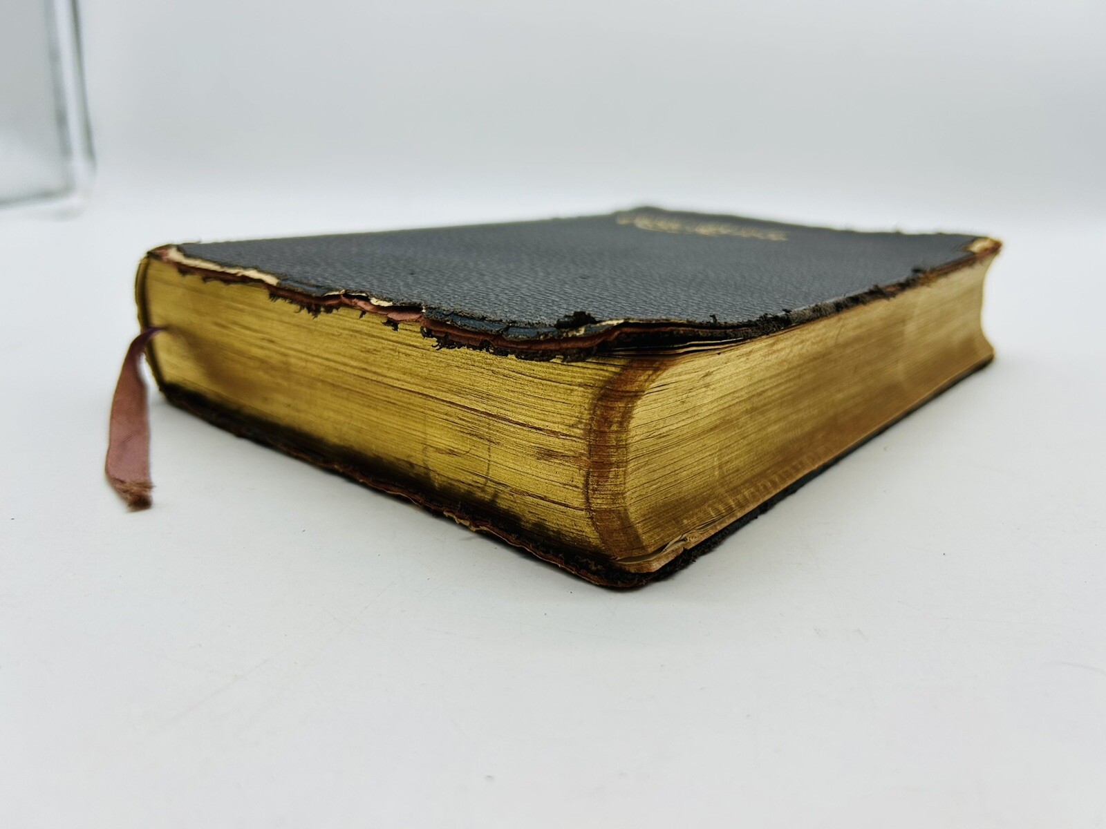 THE HOLY BIBLE King James Version SELF-PRONOUNCING 1950s National Bible Press
