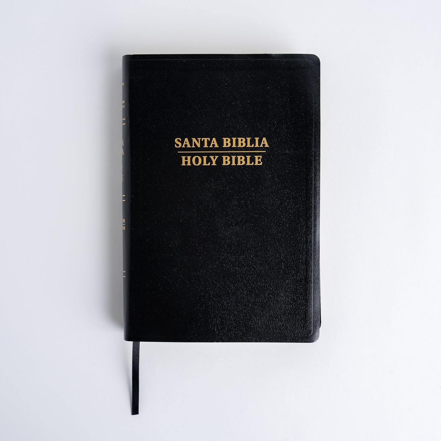 Bilingual Bible Large Print Imitation Leather Spanish English 2024 Edition