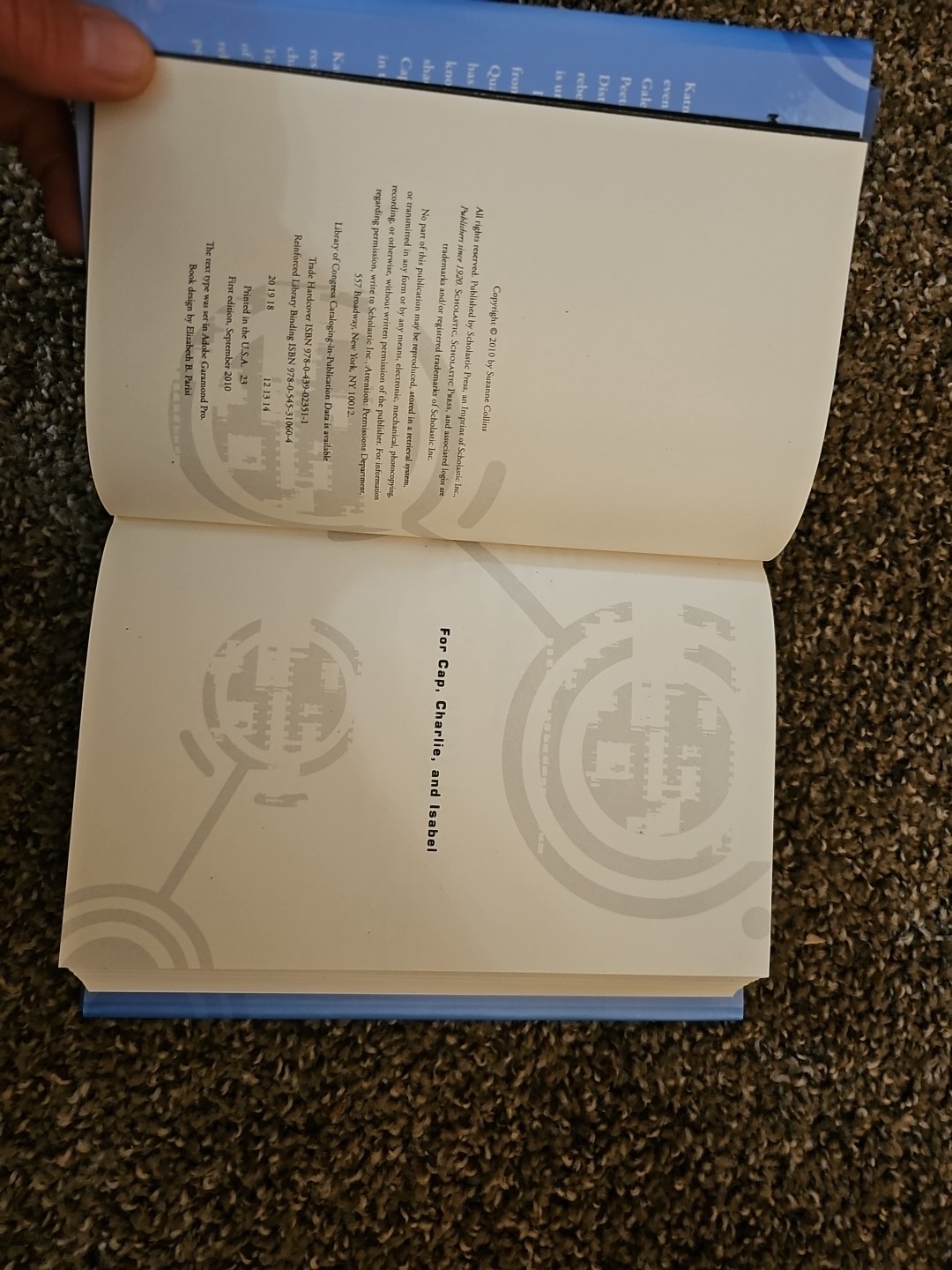 First Edition Mockingjay (Hunger Games, Book Three) by Suzanne Collins Excellent
