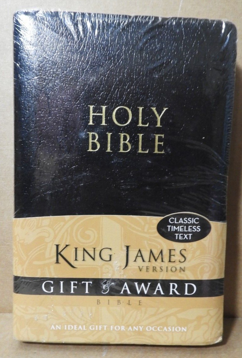 HOLY BIBLE (KING JAMES VERSION) CLASSIC TIMELESS TEXT (ZONDERVAN) NEW!!