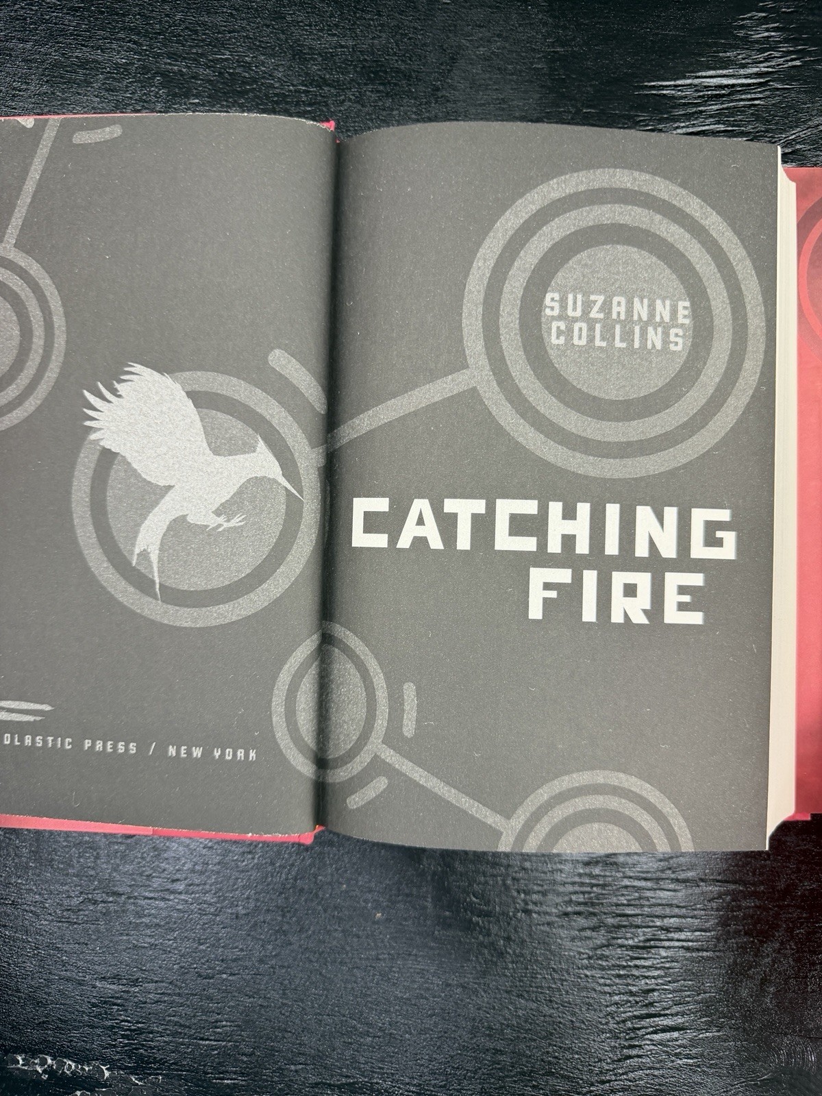 Catching Fire by Suzanne Collins 1st Edition First Printing 2009 Hardcover