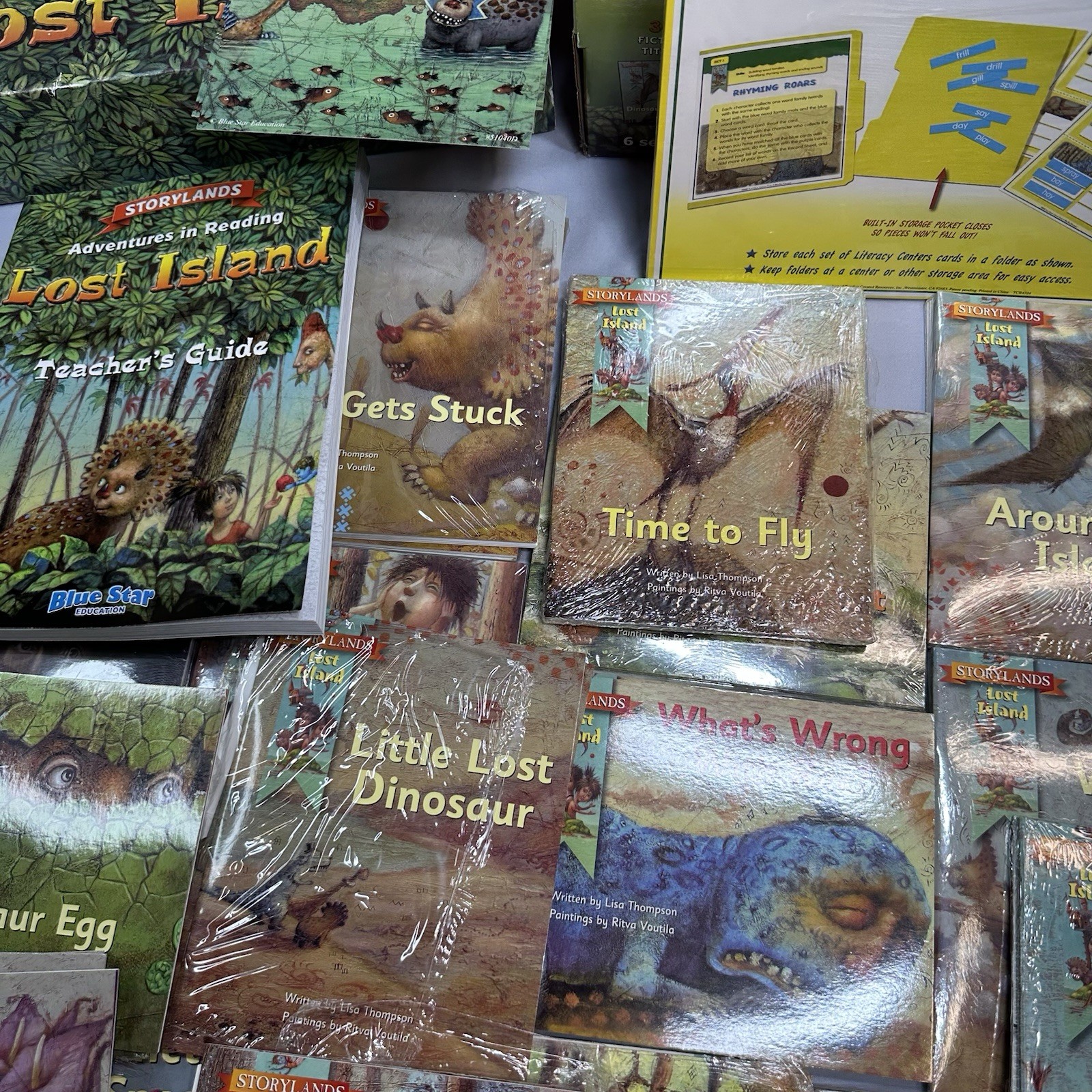 Storylands Adventures in Reading Lost Island Grades K-3 Education Dinosaurs