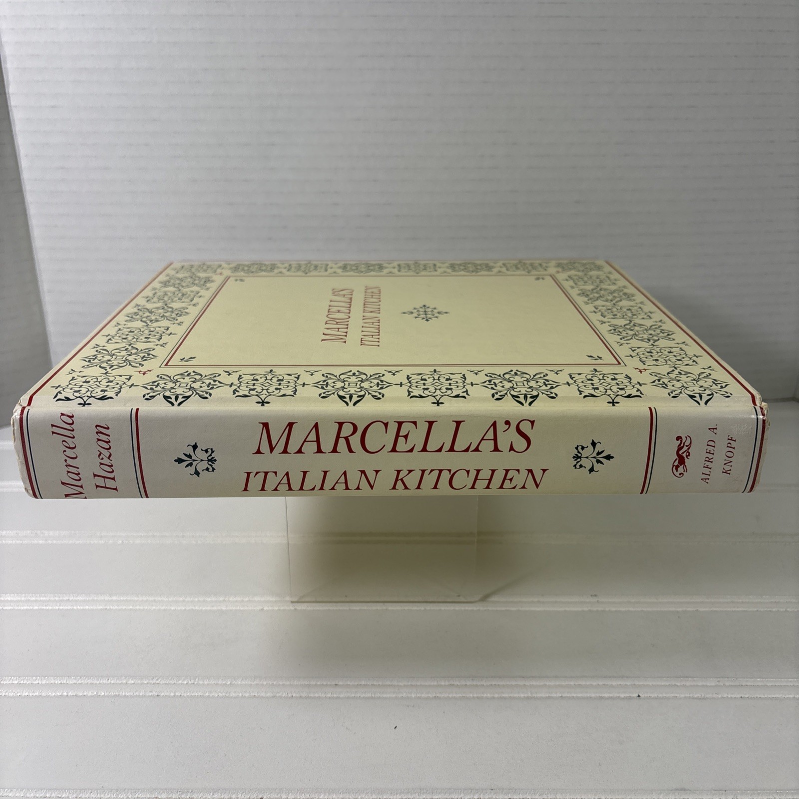 Marcella’s Italian Kitchen by Marcella Hazan Hardcover 1986 1st Edition