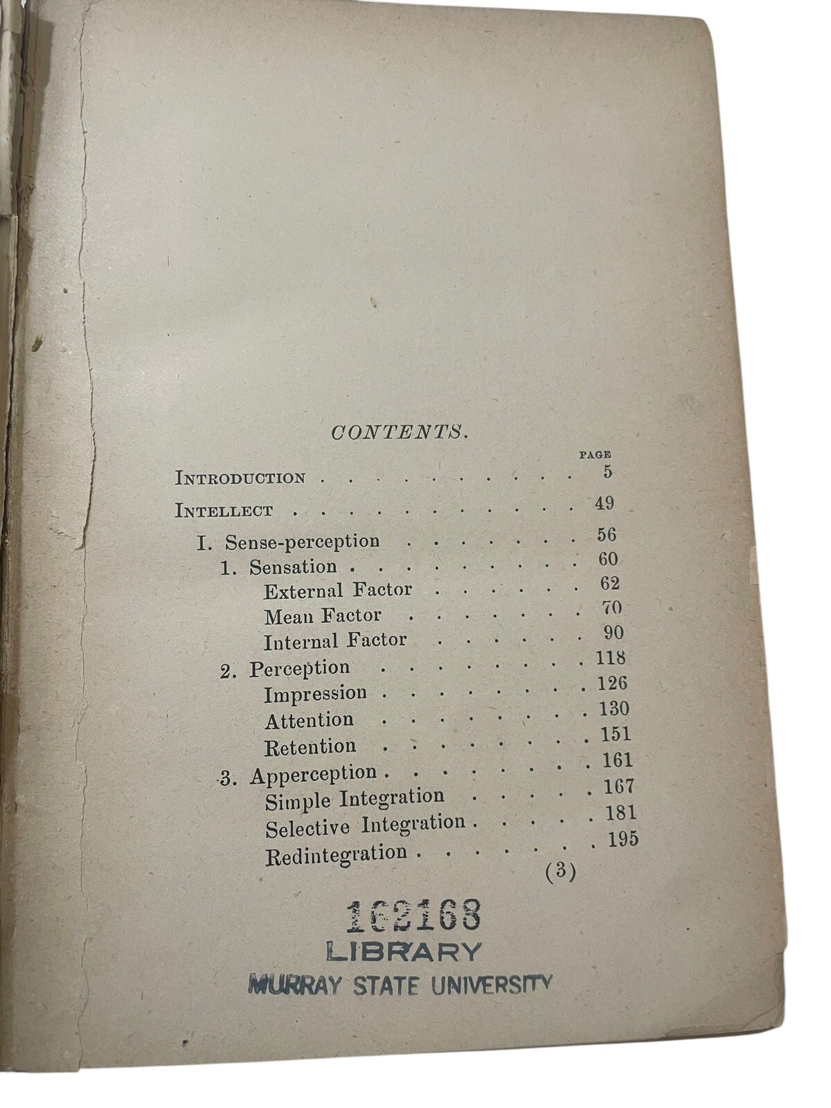 Psychology And The Psychosis Intellect 1896 Hardcover Denton J. Snider