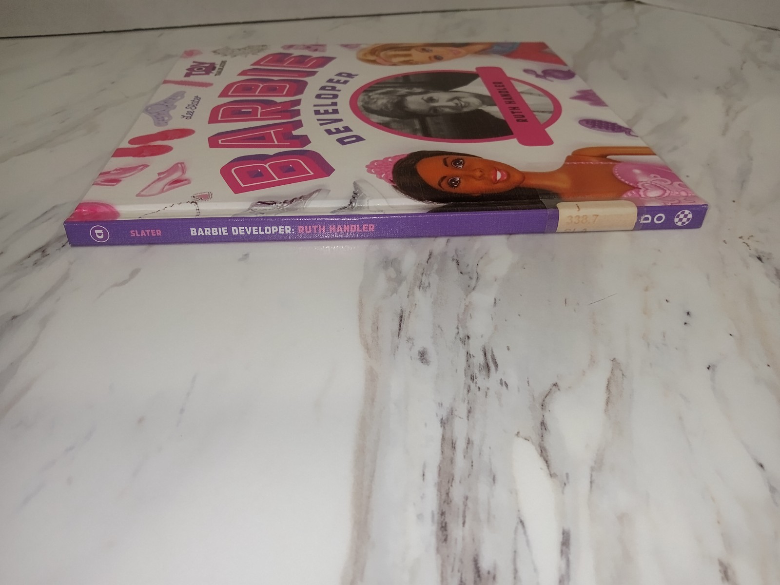 Barbie Developer Ruth Handler Book By Lee Slater – Toy Trailblazers – Ex-Library