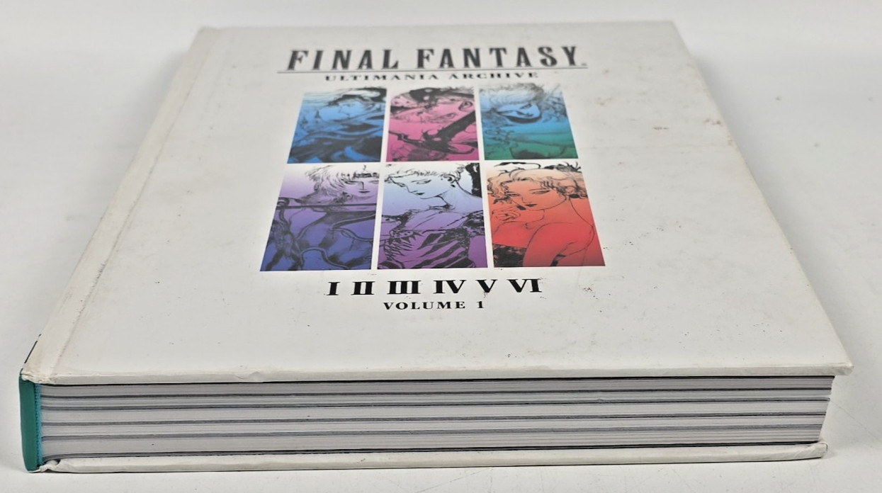 Final Fantasy Ultimania Archive Volume 1 by Square Enix (2018, Hardcover)