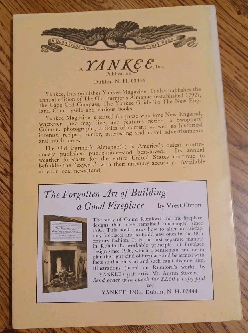 1971 The Forgotten Art of Building a Stone Wall Book – 61 Pages