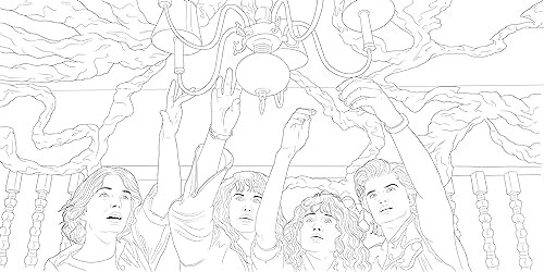 Stranger Things: The Official Coloring Book, Season 4 Multicolor