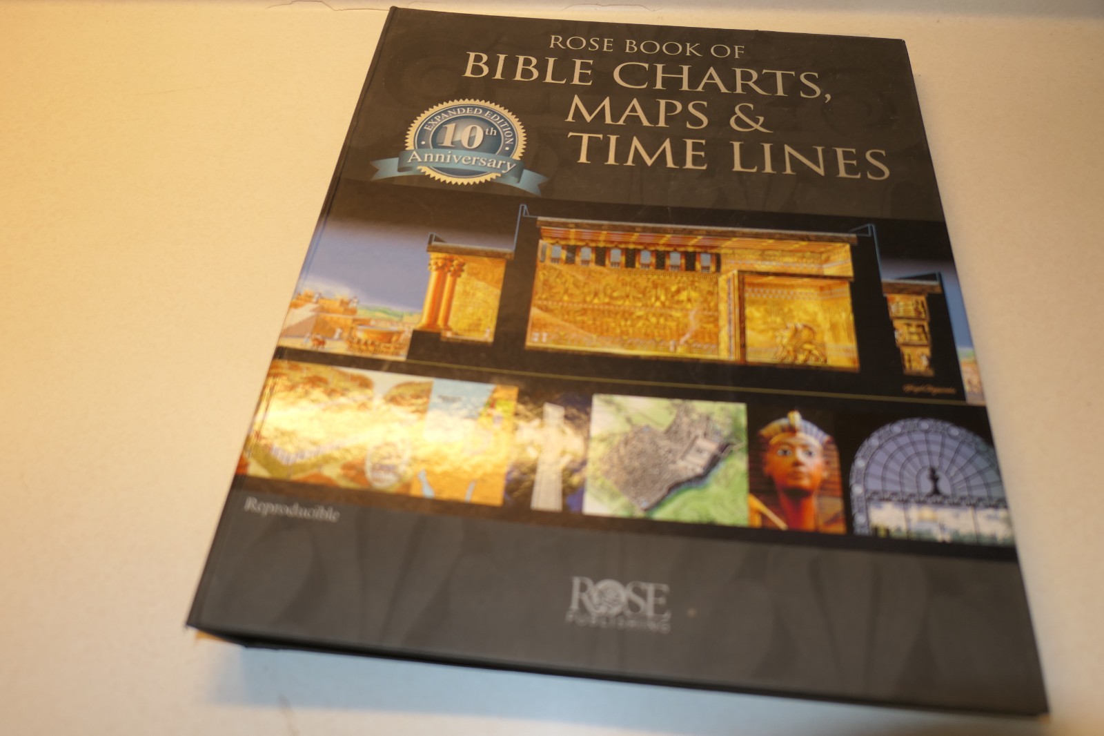 Rose Book Of Bible Charts, Maps & Time Lines 10th Anniversary Ed. HB Spiral
