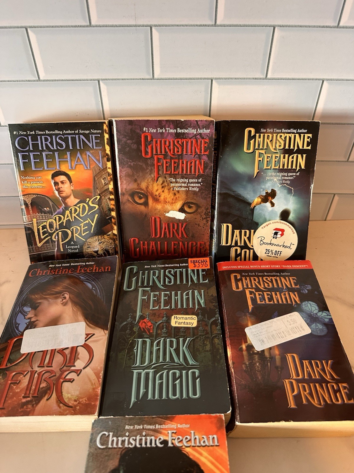 Christine Feehan Lot of 7 Paperback Books (146)