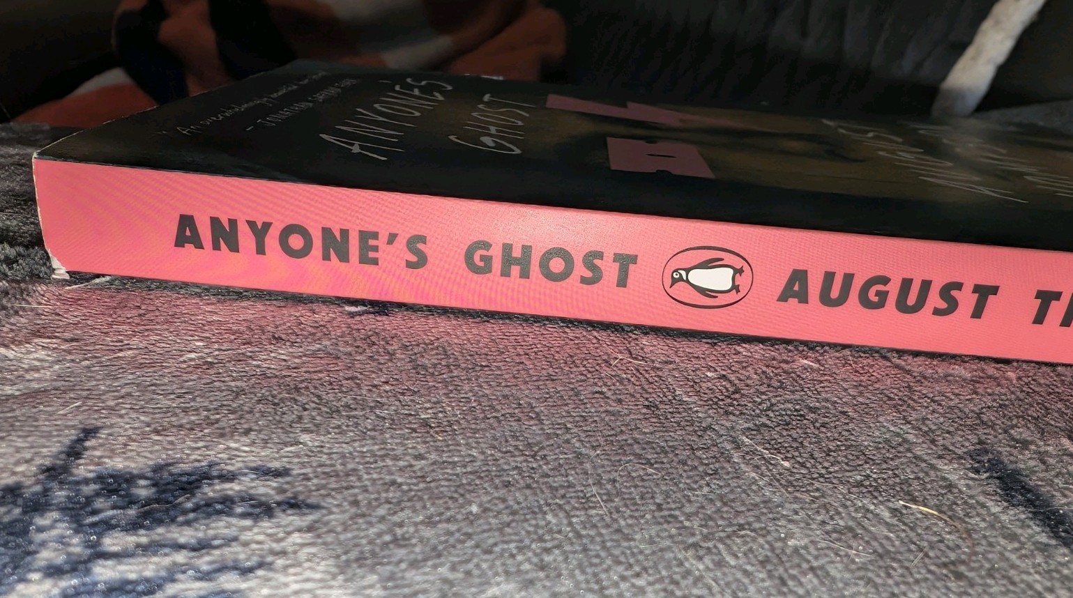Anyone’s Ghost a Novel by August Thompson (2025, Trade Paperback) Acceptable