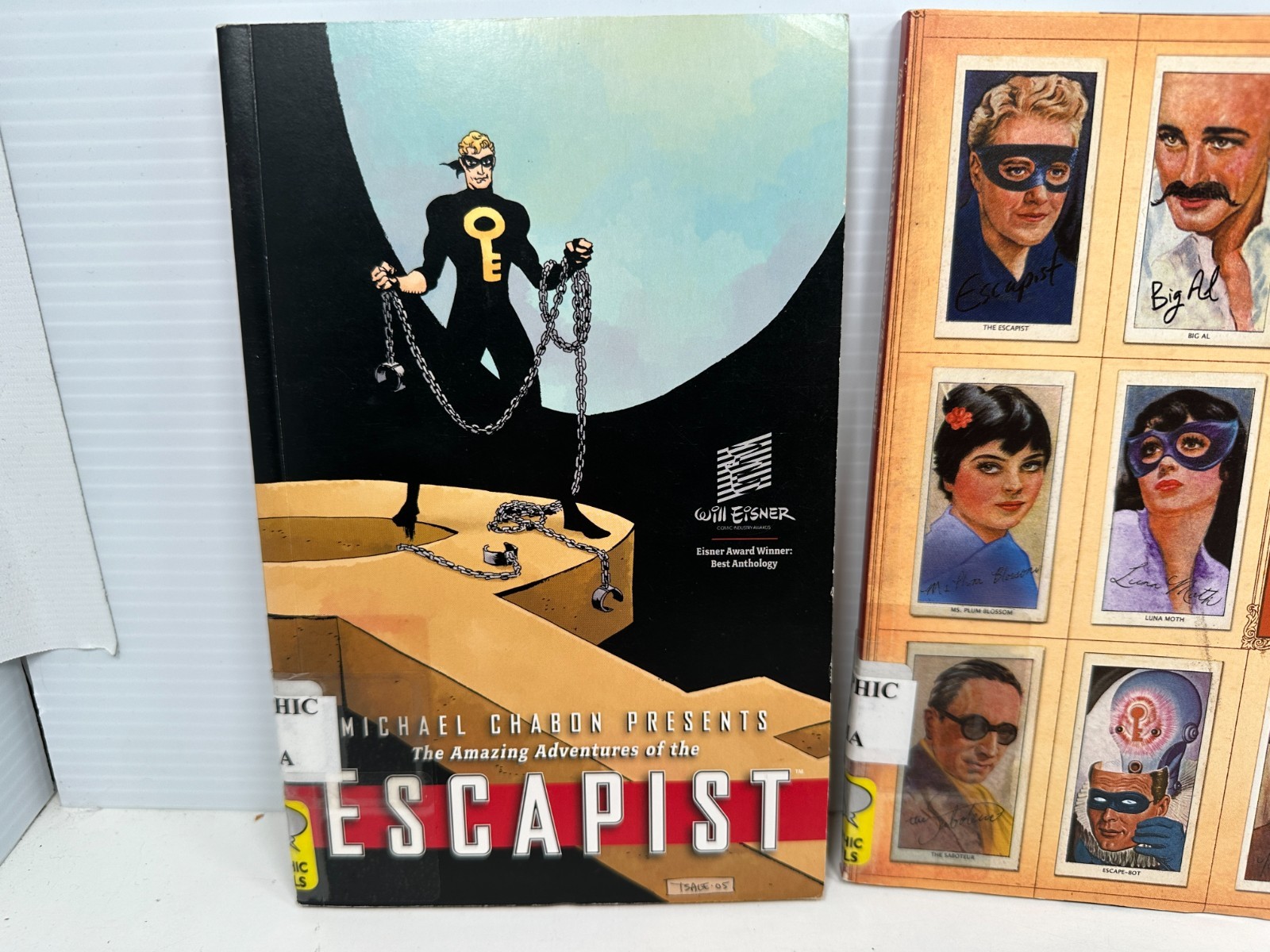 3 The Amazing Adventures of the Escapist Books Ex-Lib Teacher Homeschool Graphic