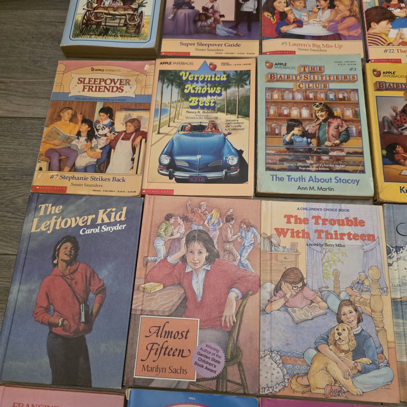 Vtg Books Collectibles Young Adult Paperback/Hard 80-90s Lot of (34) Resellers