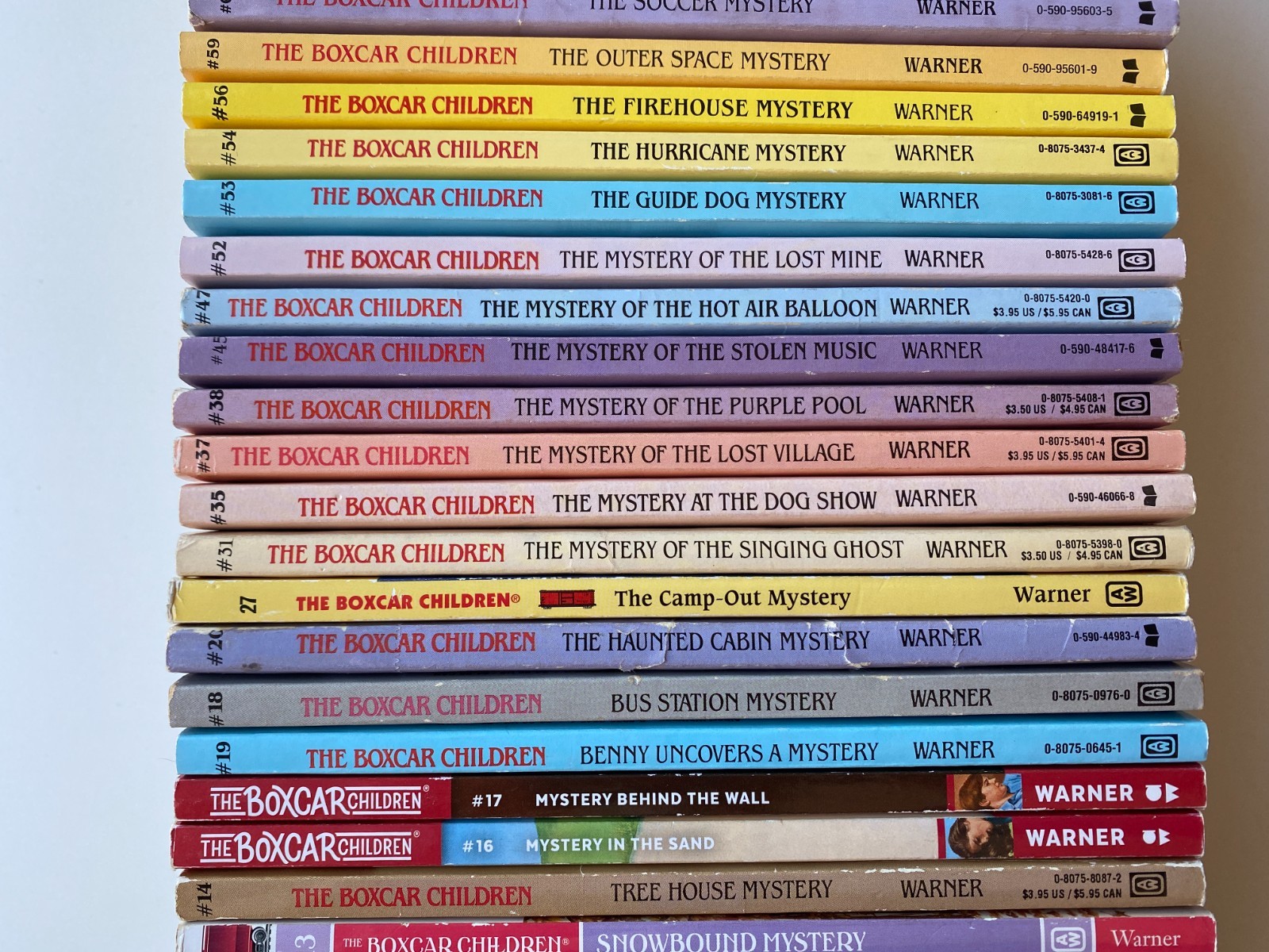 BOXCAR CHILDREN LOT 44~Special~Cookbk~SABOTAGE~HURRICANE~PANTHER~SHOWBOUND~MINE~
